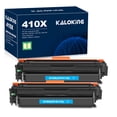 thumbnail image 1 of (with Chip) 410X Cyan Toner Cartridge Replacement for HP 410X 410 X CF411X 410A CF411A Work with HP Color Laserjet Pro MFP M477fnw M477fdw M477fdn M452nw M452dw(2 Cyan), 1 of 7