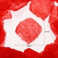 thumbnail image 2 of Silk Artificial Flower Rose Petals, Red Faux Flowers 2x2 Inch 1200Pcs, 2 of 5