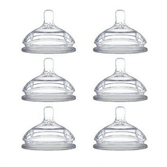 Comotomo Replacement Nipples Fast Flow (6  months) - 2 Count, 3 Packs
