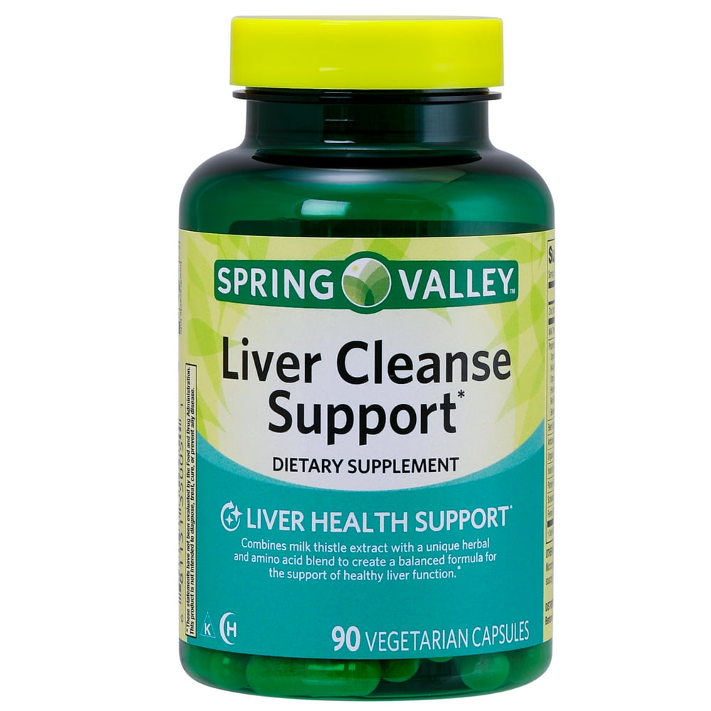 Spring Valley™ Liver Cleanse Support* 90 Vegetarian Capsules Walmart