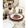 thumbnail image 2 of 100 PCS White Plastic Plates 10.25 Inch Disposable Dinner Plates Premium for Party Wedding Events, 2 of 9