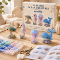 thumbnail image 7 of 2026 Tiny 3D Beaded Animal DIY Kit, Ocean Themed Beading Kit, Easy For Beginners To Make Vivid 3D Sea Animal Handicrafts At Home, 7 of 7