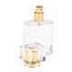 thumbnail image 3 of Botella de vidrio con atomizador para perfume, loción, 50 ml, 5 tipos Gorra dorada, 3 of 8