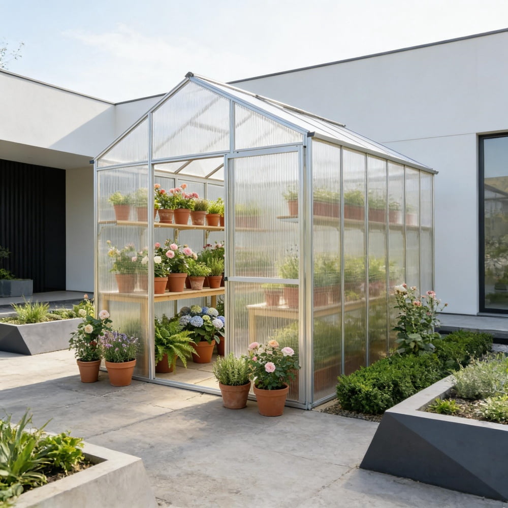 Greenhouse, Only Polycarbonate Panels
