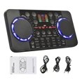 thumbnail image 2 of Sound Card Singing Mixer Portable Board for Streaming Recording, 2 of 9