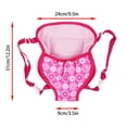 thumbnail image 3 of Doll Backpack Accessory,Front Back Straps for 15-18 Inch Dolls,for Carrying Doll Accessories with Backpack,Hecnuo, 3 of 7
