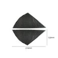 thumbnail image 3 of Real Bright Soft Car Interior Carbon Fiber Sticker Decoration2Pcs For Ford Mustang Mach-E Carbon Fiber Rear Window Decoration CoverAuto Car Protection Interior Accessories, 3 of 8