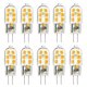 thumbnail image 1 of 10pcs G4 3W 200-300lm 12LED LED Bi-pin Lights 2835SMD Warm White Cool White Natural White Led Corn B, 1 of 5