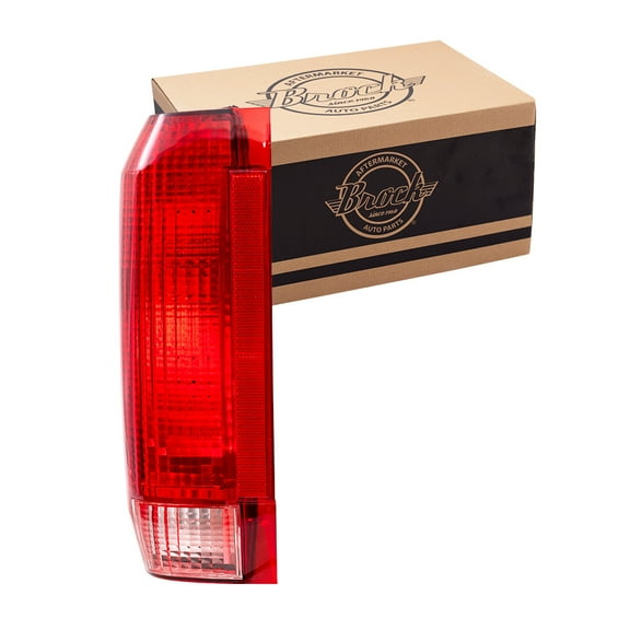 Brock Tail Light for 1990-1996 Bronco Styleside From 10/1989 Left E9TZ13405C 1990-1996 F-150
