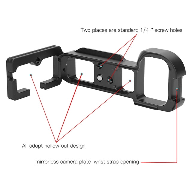 Aluminium Alloy Quick Release Plate for A7 A7R A7S Mirrorless Camera