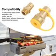thumbnail image 3 of Adaptador De Conexión Rápida De Gas, 3 Piezas De Sellado Seguro A Prueba De Presión, Accesorios De Conexión Rápida De Gas De 1/2 Pulgada Para Furgoneta Con Remolque Rv, 3 of 7