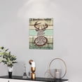 thumbnail image 3 of A Hunter''s Prayer Country Deer Wall Art Farmhouse Elk Decoration Pictures Wall Decor Inspirational Quotes Vintage Style Sign Canvas Painting Prints Framed Artwork for Living Room Bedroom, 3 of 6