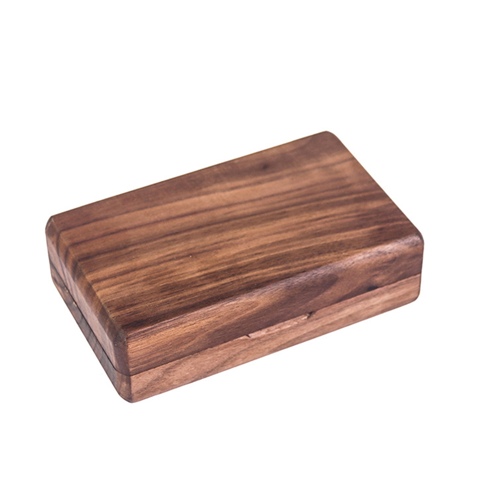 FEAMOS Double Side Pockets Fly Fishing Box Containers Wood Fishing Tackle Box Fishing Tackle Hook Organizers Storage Case