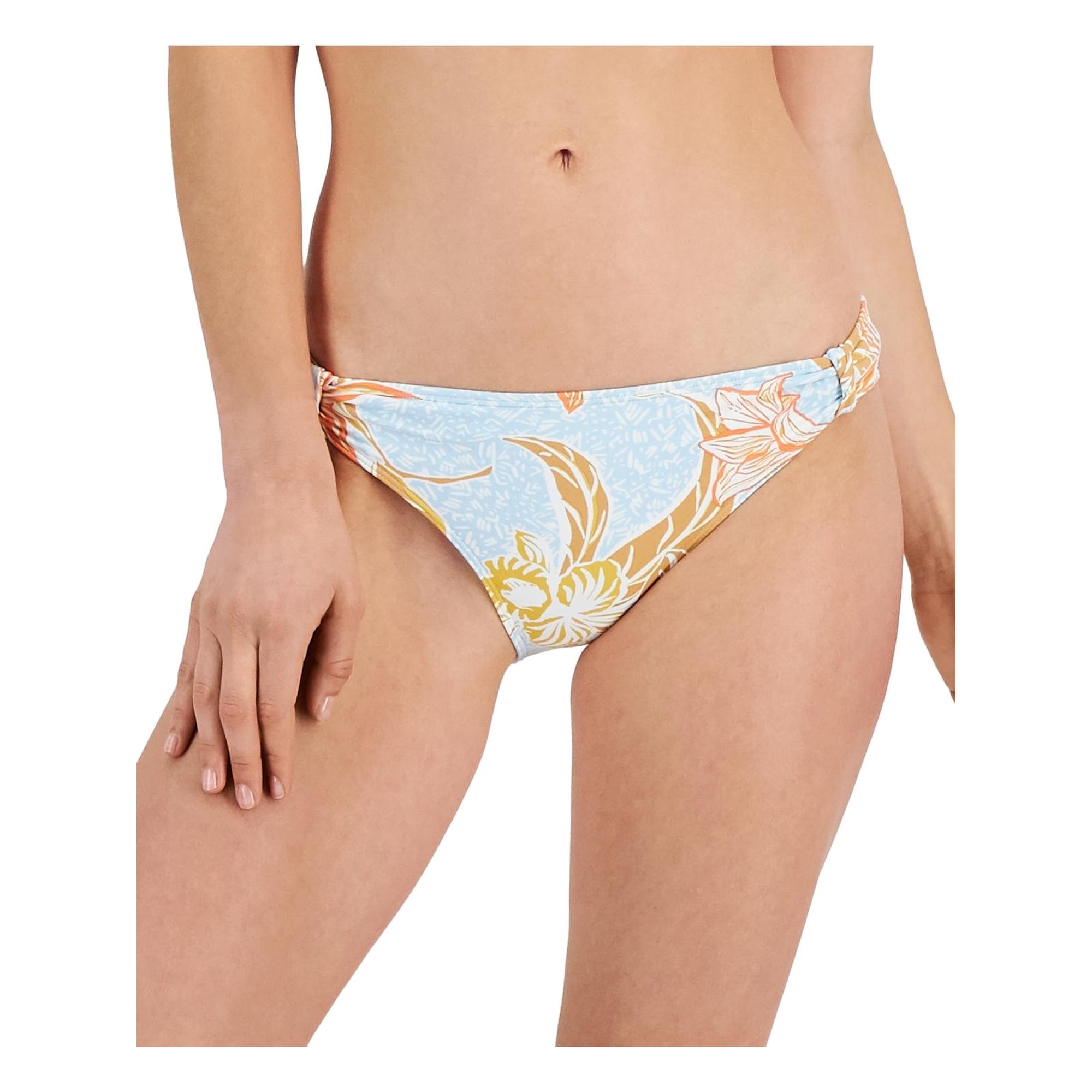 Roxy Womens Juniors Printed Hipster Swim Bottom Separates