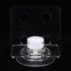 thumbnail image 4 of Acrílico transparente acuario 4 agujero frontal flexión coral FAG soporte rack titular del tanque de peces Accesorios, 4 of 8