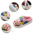 thumbnail image 6 of GXWEA Slippers For Girls Slippers For Toddler Girls Toddler Kids Slippers Cute Animal Cartoon Shoes Girls Boys Warm Winter Household Slippers 3.5-4 Years, 6 of 6