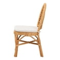 thumbnail image 5 of bali & pari Adam Boho Dining Chair, Light Honey, 5 of 10