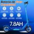 thumbnail image 3 of Scooter Eléctrico Honey whale E9 Pro V2 Azul, 3 of 6