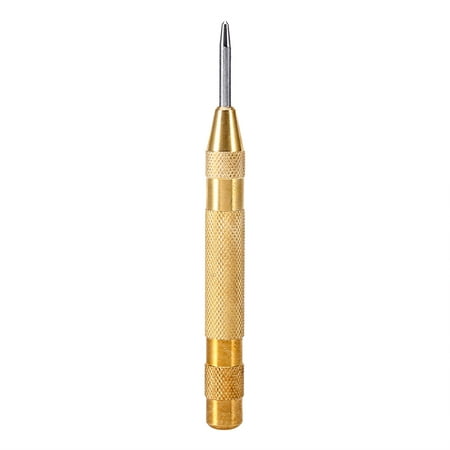 Automatic Center Punch 5inch Spring Loaded Punch Tool for Steel Wood Plastic Determine Drilling (Best Automatic Center Punch)