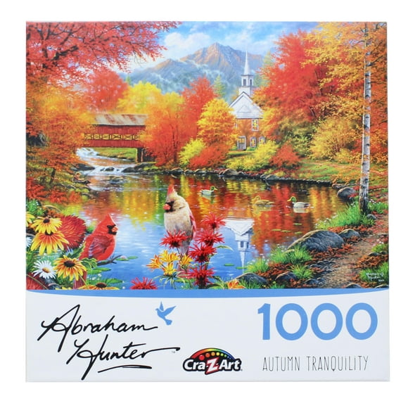 Casse-Tête de 1000 Pcs Automne Tranquillité par Abraham Hunter