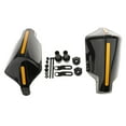 thumbnail image 2 of 1 Pair Universal Motorcycle Scooter Hand Guards Handguard Universal Handguards Motorcycle for 7/8 Bar Black, 2 of 9