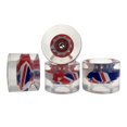 thumbnail image 2 of Ensemble de 4 Roues et Roulements de Planche à Roulettes 60 mm pour Longboard, Roues de Cruiser, Roues de Rouleau d'Entretien pour Long Board, Accessoires, Rouge, 2 of 8