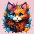thumbnail image 3 of CafePress - Cute Cat Watercolor T Shirt - Infant T-Shirt, 3 of 4