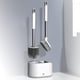 thumbnail image 1 of Estropajo para inodoro que ahorra espacio con cerdas higiénicas que no rayan, base con ranuras ventiladas para un secado rápido, soporte para montaje en pared para limpieza del baño (1 unidad), 1 of 4