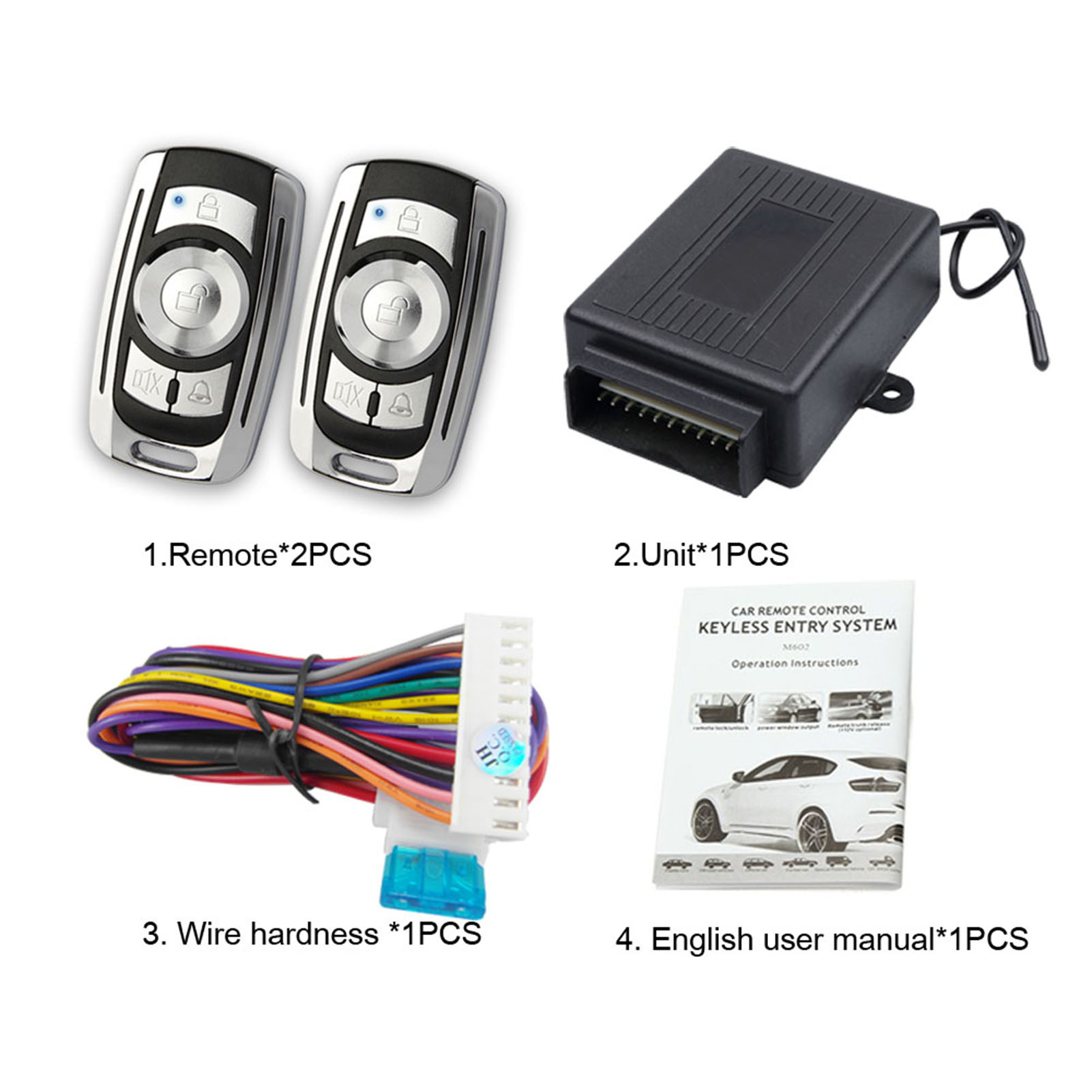 AOKID System Remote Control Central Lock,1 Set M6028133 Auto Remote