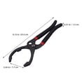 thumbnail image 2 of ETHZZLE Pince Ergonomique Réglable pour Filtre à Huile avec Construction Robuste en Acier Allié, 2 of 8