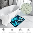 thumbnail image 3 of Butterfly Polyester Chair Mat Non-Slip Machine Washable Indoor Carpet Rug, 3 of 6