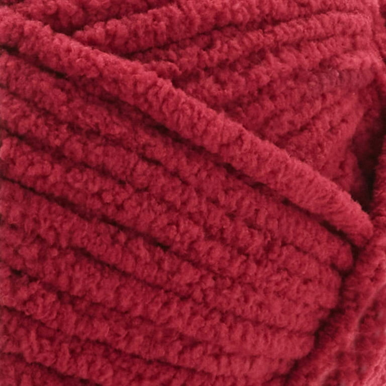  Premier Yarns Basix Chenille Yarn, Made of Polyester, Super Bulky  Yarn for Crocheting and Knitting, Mustard, 10.5 oz, 220 Yards