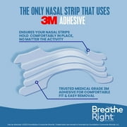 Breathe Right Extra Strength Clear Nasal Strips, 44 Count for Relief of Nasal Congestion