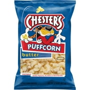 Chester's Puffcorn Butter, Puffed Snacks, 3.25 oz Bag