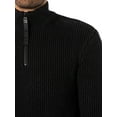 thumbnail image 4 of Replay Half Zip Ribbed Knit, Black, 4 of 5