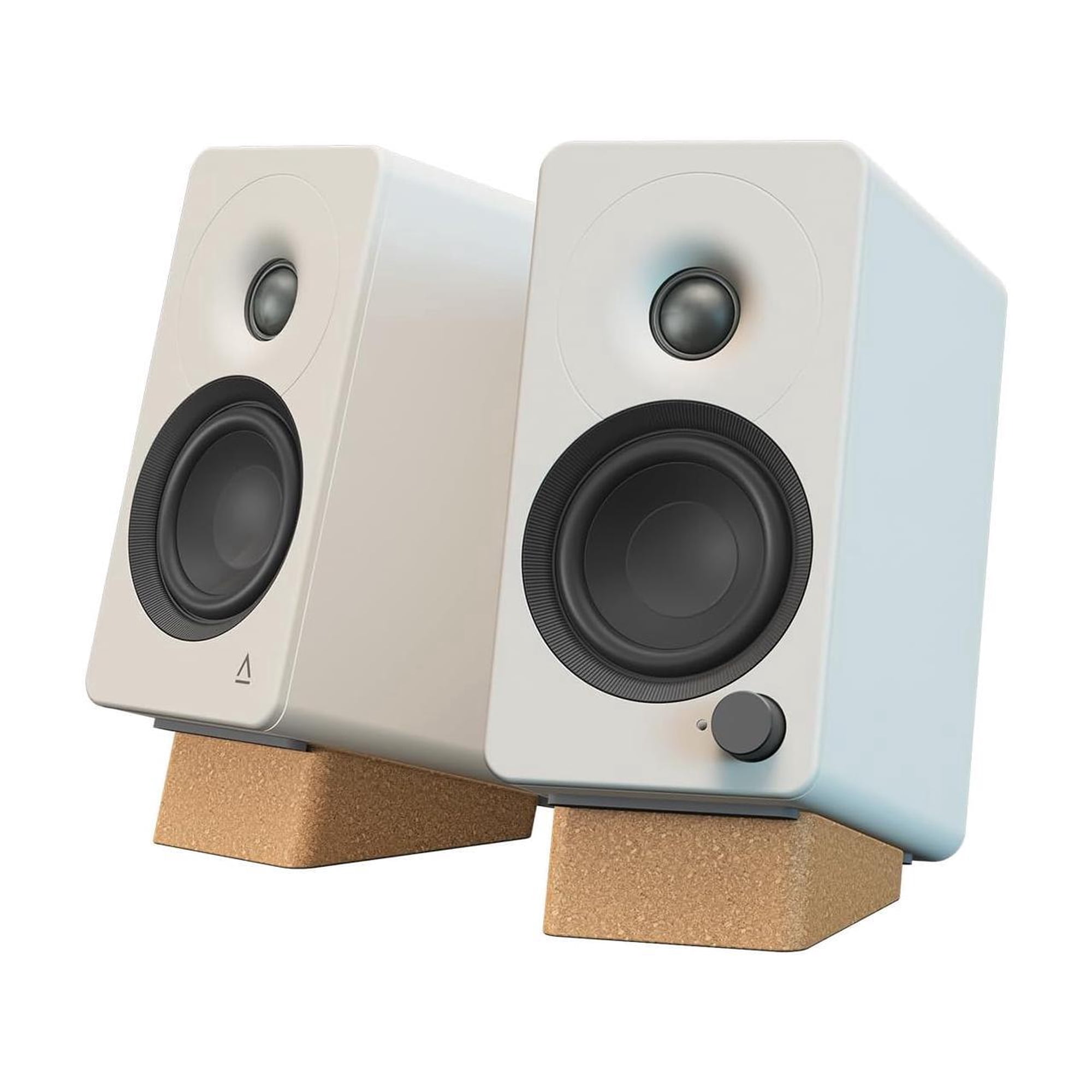 Creative XF1 PC Speakers, Bluetooth 6.0, 72W RMS, Hi-Res Audio, LDAC, AAC | Computer speakers, Compact, Sub-Out, Parametric EQ, Desktop Mode, Bookshelf, Turntable, Speaker Isolation Stand, White