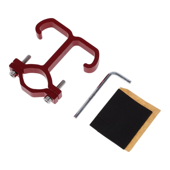 Motorcycle Hanging Hook Arc Motorcycle Helmet Luggage Bag Holder Hanger for Scooters Bicycles Aluminum Alloy Red 1 Set Hexagon Wrench Gasket 70mm