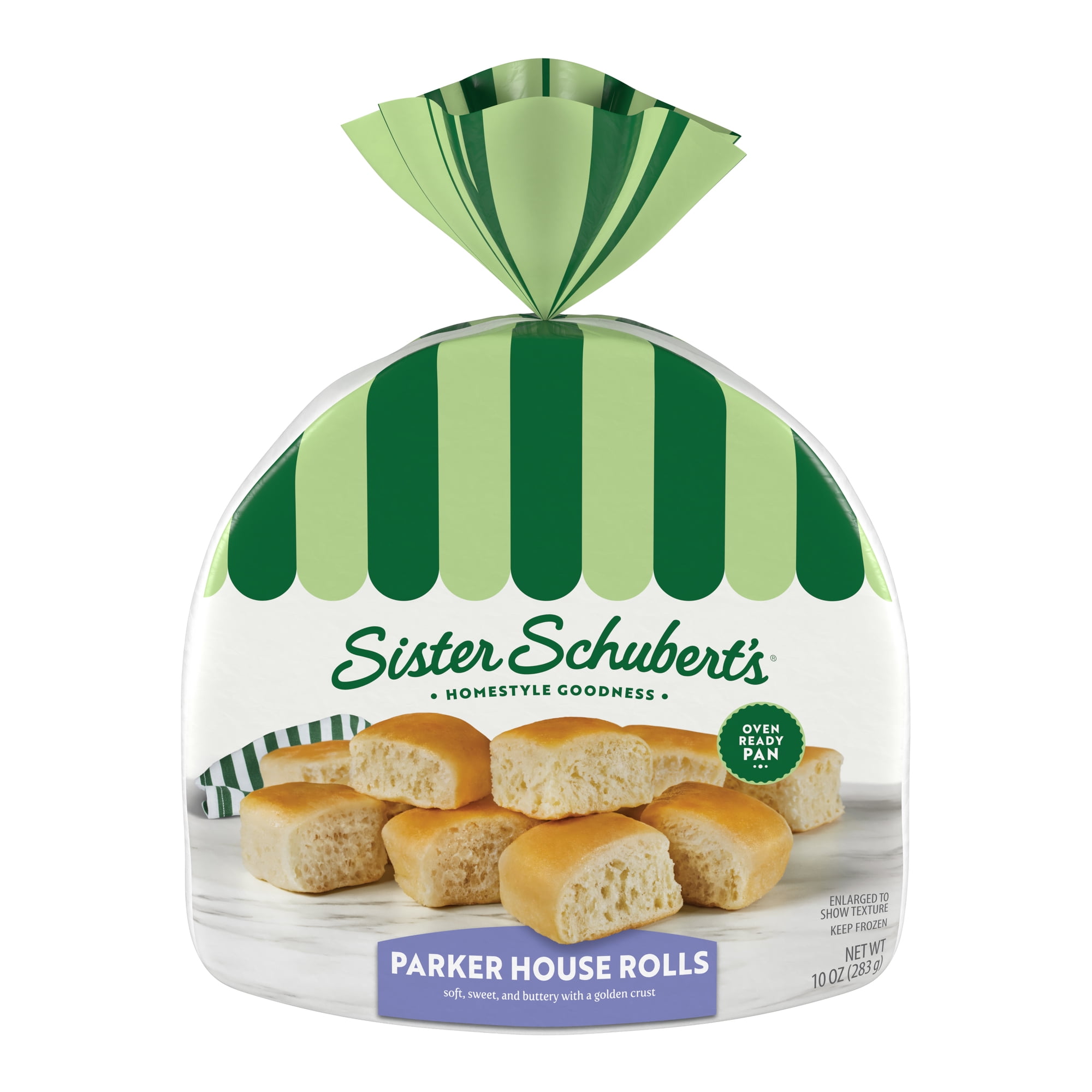 Sister Schubert's Parker House Rolls, 10 oz, 16 Count (Frozen)