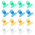 thumbnail image 1 of 20Pcs Curve Nail Pinching Clips Multi- functional Nail Extension Clips Nail Tips Clamps Manicure Nail Art Tool for Nail Fiberglass Extension and Fixation, 1 of 5