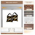 thumbnail image 6 of ZimJAHO Cordless Blackout Roller Shades for Windows, 100% Light Blocking Window Blinds, No Drill & Easy Install, for Bedroom, Living Room, Kitchen, Home and Office - Black, 27"W x 72"H, 6 of 7