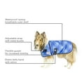 thumbnail image 4 of Ice Blue Plaid 1200D Dog Coat by cuteNfuzzy, 4 of 4