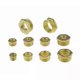 thumbnail image 2 of Brass Hex Bushing Reducer Nipple Pipe Fitting Male Female Thread 1/8 1/4 3/8 1/2 3/4 PT Water Gas Air Adapter Coupler Connector, 2 of 4