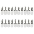 thumbnail image 3 of Bgsha 10pc Self-tapping Screws Cabinet Bracket Laminate Support Glass Studs Pegs, 3 of 9
