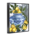 thumbnail image 2 of Stupell Industries Cottage Indigo & Lemon Vase Black Framed Giclee Art, 11 x 14, by Melissa Wang, 2 of 8