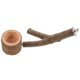 thumbnail image 2 of Wooden Bird Perch for Playing Provides Comfortable Grip and Excellent Foot Exercise Easy to Clean, 2 of 5
