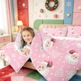thumbnail image 4 of Manfei Modern Xmas Christmas Wreath 7 Pieces Full Size Bedding Sets,Winter Holiday Full Size Bed in a Bag,Xmas Reversible, 4 of 7