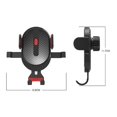 thumbnail image 5 of Cell Phone Holder For Car, Gravity Car Phone Mount, Auto-clamping Air Vent Car Mount Holder Cradle Compatible, 5 of 5