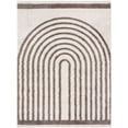 thumbnail image 2 of Mark&Day Washable Rugs, 5x7 Larita Modern Dark Brown Area Rug, Brown Light Beige Carpet for Living Room, Bedroom or Kitchen (5'3" x 7', Machine Washable), 2 of 7
