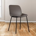 thumbnail image 3 of Set 4 Sillas Noto Plastico para Comedor, Cocina o Jardin con Base de Metal Mundo In  Noto, 3 of 9