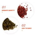 thumbnail image 3 of KALLORY 5-Pack Faux Fall Leaves for Model Railways, Miniature Landscapes, Crafts, Building Models, Artificial Autumn Foliage Decor, 3 of 9